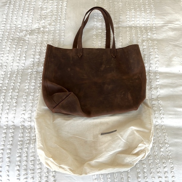 Nisolo Handbags - Nisolo Large Leather Tote Bag Purse with Dust bag Never Used